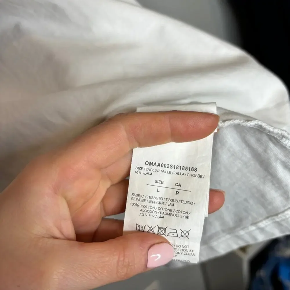 Off White Caravaggio Arrows Short Sleeve Over T-shirt - Picture 12 of 15